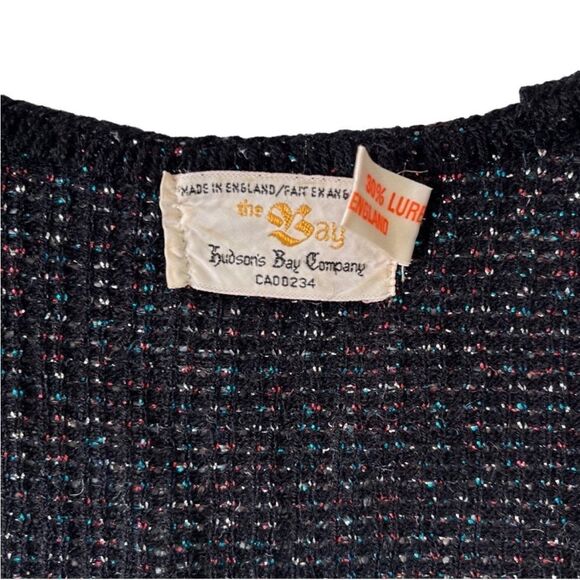 Vintage Hudson’s Bay 70’s Metallic Knit Tank - Picture 2 of 4
